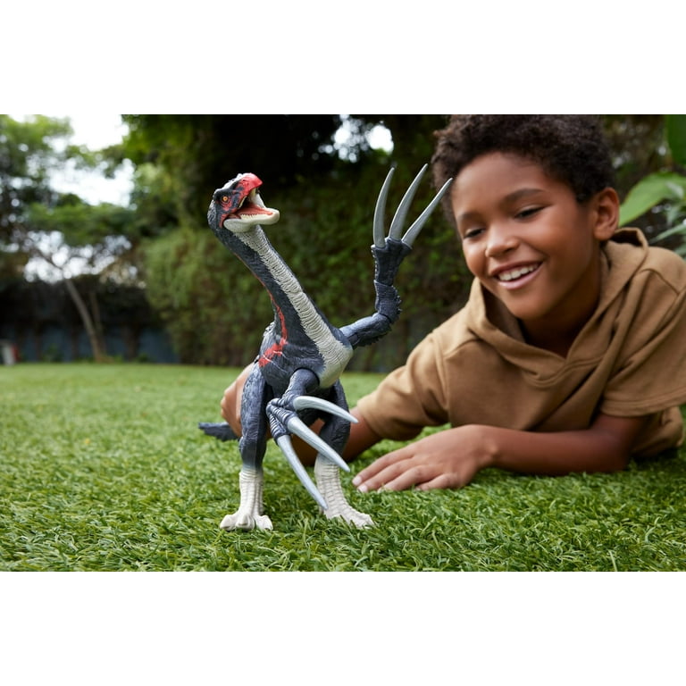 Mattel Jurassic World Slash 'N Roar Therizinosaurus Action Figure