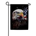 thumbnail image 1 of America Forever American Eagle Garden Flag 12.5 x 18 inch Double Sided Patriotic Bald Eagle USA 4th of July Independence Day Memorial Day Yard Lawn Outdoor Decor, 1 of 1