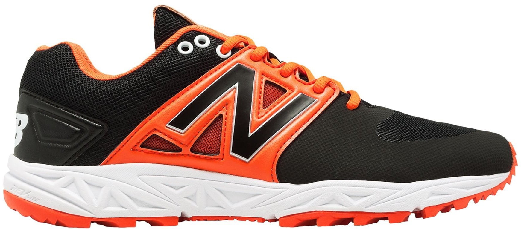 black baseball trainers