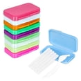 thumbnail image 1 of Braces Wax Dental Wax with Storage Cases, 10 Orthodontic Wax Strips for Braces Aligners Wearer--, 1 of 5