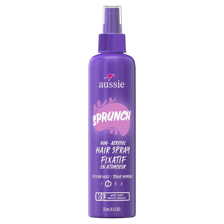 Aussie, Hair Spray, 8.5 fl oz, Curly Wavy Texture, Frizz Control