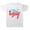 White, variant on I Love Boosters Merch New Movie Tshirt Summer Unisex Short-sleeved T-shirt Fashion Y2K Casual Stylish Design Tee