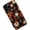 Fall Pumpkins Dark Coffee, variant on Case for iPhone 13 Pro, Floral Rabbit Dragonfly Collage Tiles Phone Case Military-Grade Drop Protection Cover for Women Girl - Frosted