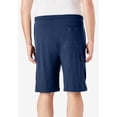 thumbnail image 3 of KingSize Men's Big & Tall Lightweight Jersey Cargo Shorts, 3 of 4