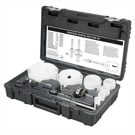Disston D9599 Blu-Mol Industrial Xtreme Bi-Metal Hole Saw Kit- 20 Pieces