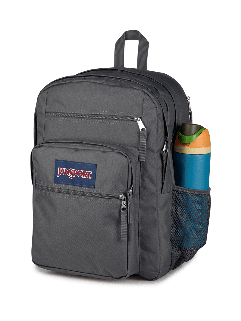 grey cool student jansport backpack Front pocket features an organization panel and a key clip JanSport Cool Student Backpack -
