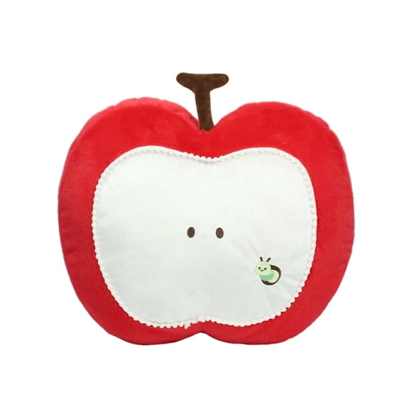 Creative Apple Plush Pillows Stuffed Cushion Cute Apple Plush Toys Fashion Bedroom Sofas Decor