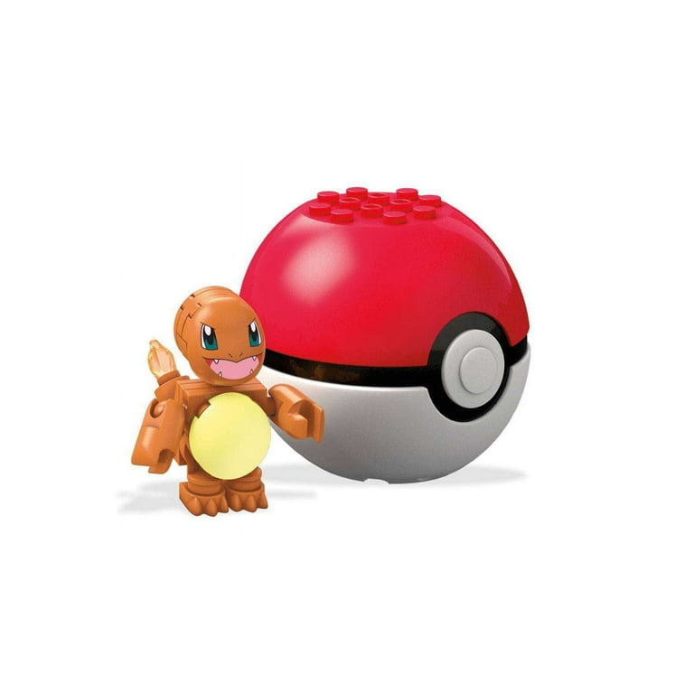 Pokemon Mega Construx - Charmander With Poke Ball Building Set, Color:  Orange - JCPenney