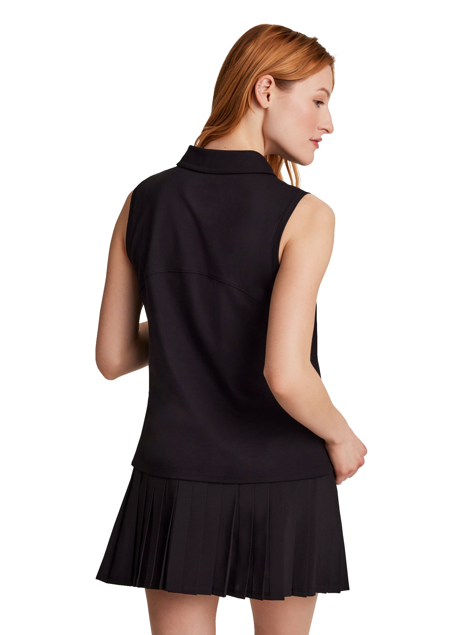 Reebok Women's Baseline Sleeveless Polo, Sizes XS-XXXL