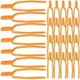 thumbnail image 1 of 200pcs Gardening Plant Fixing Clips Plastic Fastening Vines Clamps Watermelon Vine Forks, 1 of 9