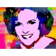 thumbnail image 4 of Stephen Chambers 18x15 Black Modern Wood Framed Wall Art Titled - Betty White, 4 of 6