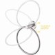 thumbnail image 3 of Towel Holder, Stainless Steel Towel Ring, 18cm, Wall Mounted Round Towel Ring for Bathroom, Kitchen, Bedroom, etc., 3 of 4