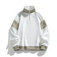 thumbnail image 2 of Ediodpoh Chandail d'Automne Manches Amples Mode Décontractée Chandail en Molleton Blanc G, 2 of 6