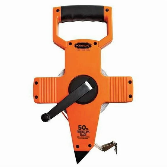 Keson 50 ft/15m Engineer's Tape Measure, 1/2 in Blade OTR-10M-50
