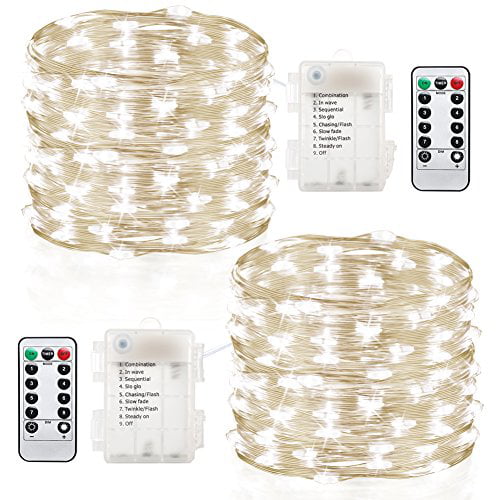 60 LED 6m Fairy String Lights Wedding Party Room Decor Holiday Cool White 
