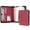 Red, variant on WASON Portfolio A5 Binder Journal with Zipper - Leather pu Writing Notebook Padfolio with Detachable Refillable Notebook, Legal Pad for Business Study and Travel Organizer (Red)