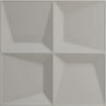 thumbnail image 5 of Ekena Millwork 19 5/8"W x 19 5/8"H Tellson EnduraWall Decorative 3D Wall Panel, Gloss Merlot (Covers 2.67 Sq. Ft.), 5 of 6