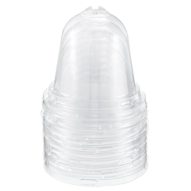 Cubierta de plástico transparente para plantas, domo redondo de 8.8 cm, 10 unidades