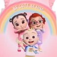 thumbnail image 7 of CoComelon Toddler Girls Be Cute Be Kind Ruffle Sleeve Nightgown, 7 of 7