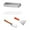 Long acrylic lid wit, variant on SDFGTstore Pack of 3 Sturdy Construction Rectangular Tiramisu Molds Spatula Included