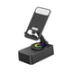 thumbnail image 4 of Soporte para teléfono con altavoz de audio, multifuncional, plegable, para teléfono móvil Negro, 4 of 9