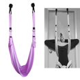 thumbnail image 3 of Correa estirada de cinturo Cuelga de correa de pierna del estiramiento del estiramiento del entrenador para estirar espalda Bend Split Inv Púrpura DYNWAVEMX Entrenador de estiramiento de yoga, 3 of 7