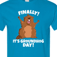 thumbnail image 4 of Inktastic Finally It's Groundhog Day T-Shirt, 4 of 5
