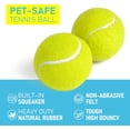 thumbnail image 2 of PrimePets Squeaky Tennis Balls for Dogs ( Yellow+ + Orange+ .Squeaky High Bounce), 2 of 6