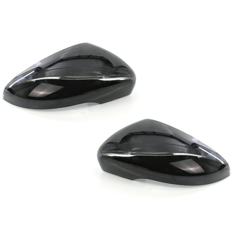Farfi Rearview Mirror Cover Car Styling Glossy Black Driver Front 