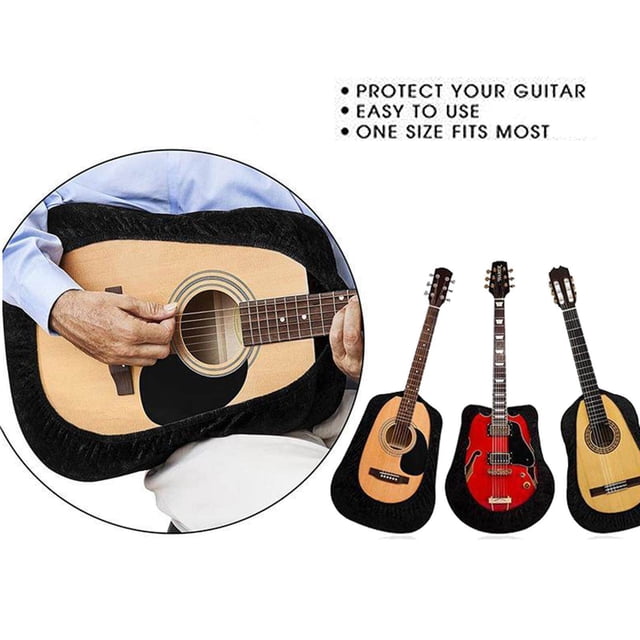 ziyahi Universel Élastique Guitare Housse de Protection Manche Basse Couverture Acoustique Classique