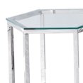 thumbnail image 2 of Contemporary Metal and Glass Accent Table - Gold, 2 of 7