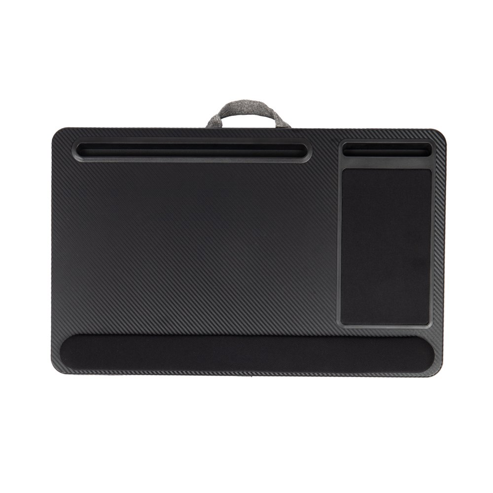 Mind Reader Cushioned Lap Desk, Portable Laptop Support with Integrated