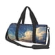thumbnail image 1 of Fotbe Western Desert Cloud Cowboy Bolsa Deportiva de Lona Plegable con Estampado, Bolsa de Gimnasio con Bolsillo Seco/Húmedo, Bolsa de Viaje Ultraligera de Gran Capacidad, 1 of 6