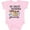 AD-Pink, variant on My Great Grandma Loves Me with Sloth and Hearts Boys or Girls Baby Bodysuit