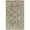 Grey, variant on Floral Medallion Border Lille Area Runner, 2'7" x 8', Salmon