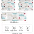 thumbnail image 2 of Funny Fish Satin Pillowcase for Hair and Skin Silk Pillowcase, Queen Size(20x30 inches) - Slip Cooling Satin Pillow Covers with Envelope Closure（59） Home Decor Gifts, 2 of 7