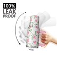 thumbnail image 3 of Floral 40oz Tumbler– Stainless Steel Insulated Tumbler with Handle and Straw, Large Capacity Travel Cup for Hot & Cold Drinks,Thanksgiving,Christmas, Spring,Flower, 3 of 6