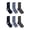 BLUE ASSORTED, variant on Champion Men’s Crew Socks 6 Pack – Half Terry Cushion, Moisture-Wicking, Arch Support, Stretch Comfort, Sizes 6–12.5