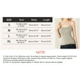 thumbnail image 3 of Bra Women's Simple Body Sculpting Adjustable Strap Top Built In Bra Tank Top, 3 of 9