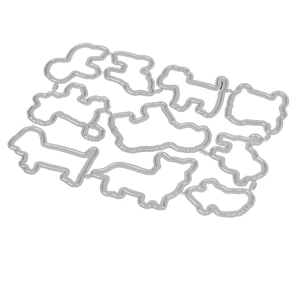 Stampendous Clear Stamps & Cutting Dies - Puppy Theme For Card Making & Scrapbooking