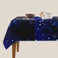 thumbnail image 3 of Wukai Christmas Night Waterproof Tablecloth for Kitchen Dining, Fits Square Tables for 2-4 Seats -60"x60", 3 of 7