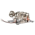 thumbnail image 3 of Stirling Engine Kit Dual Engine Generator Hot Air Motor Model Physical Generator Model with Flywheel Design Scienc, 3 of 7