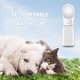 thumbnail image 4 of Bebedero para perros de 550 ml, lavable, portátil, de plástico, para mascotas, producto para exteriores (blanco), 4 of 6