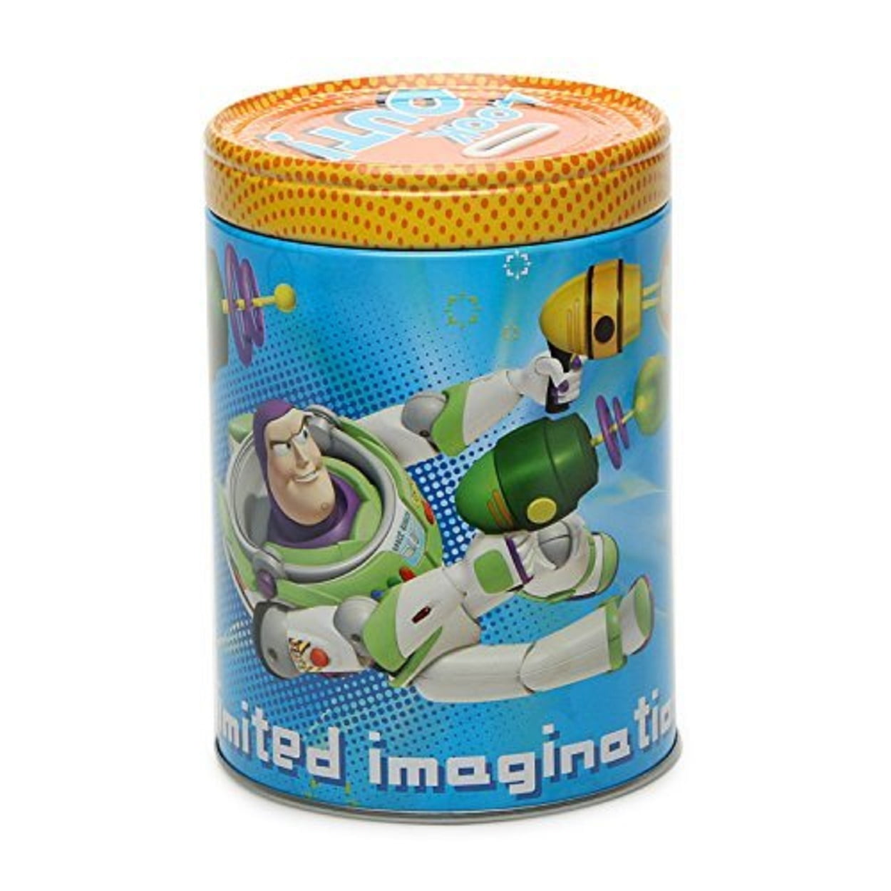 Disney Frozen Round Cylinder Tin Coin Bank Savings Box Piggy Licensed Gift Toy 