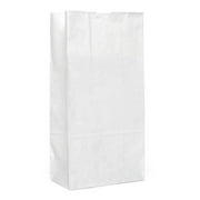 White Grocery Bags | Quantity: 500 | Width: 7 3/4" Gusset - 4 7/8" by Paper Mart