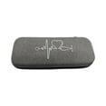 thumbnail image 4 of GUOOL Stethoscope Carrying Case Accessories Travel Case EVA Container with Inner Mesh Gray, 4 of 9