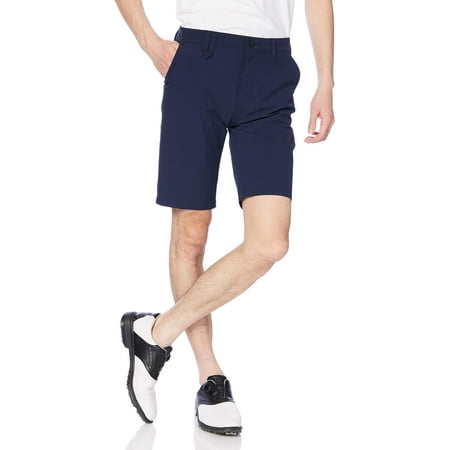Mens Shorts Navy Take Pro Stretch Zip-Fly Flat 38