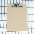 JMXIANG Standard A4 Size Hardboard Clipboard FolderLow Profile Clip for