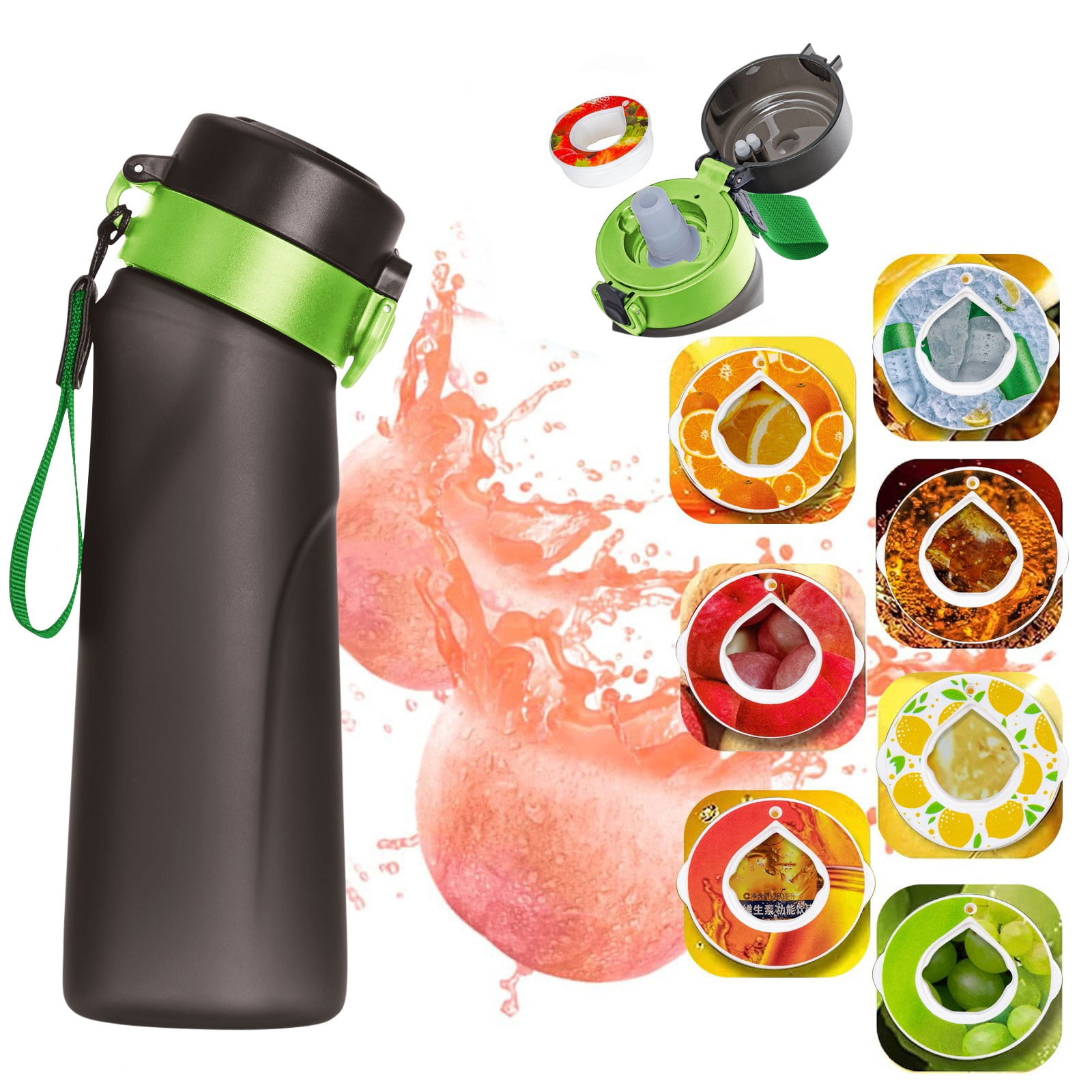 Perfume Water Bottle Taste Pods Pack | Accessories Flavoured Water ...