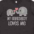 thumbnail image 4 of Inktastic Grandaddy Loves Me Grandchild Gift Youth T-Shirt, 4 of 5